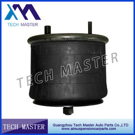 Black Color Truck Air Springs / Air Bag Suspension With Piston Spring
