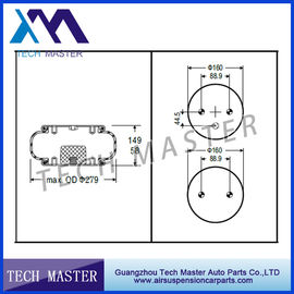 1B9 - 202 Single Convoluted Industrial Air Springs