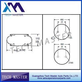 Single Convoluted Industrial Air Springs Air Rubber Bellow Contitech Air Springs FS40-6