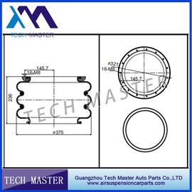 Triple Convoluted Industrial Truck Air Springs Air Bellows Tatra 341-350851