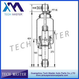 Auto Air Spring 1075076 , 1075077 For  Cabin Shock Absorber