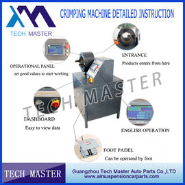 Flat Compressed Air Suspension Crimping Machine Used In Air Suspension Shock Air Spring