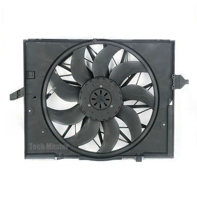 17427543282 17427514181 Car Cooling Fan For BMW 5 Series E60 600W Radiator Condenser Cooling Fan