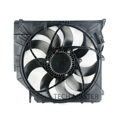 600W Radiator Cooling Fan Assembly Replacement For BMW X3 E83 17113442089 17113415181