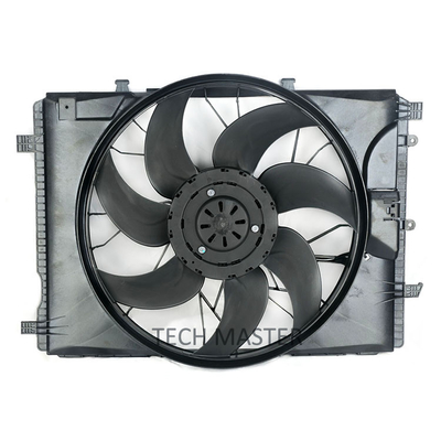 Air Conditioning Cooling Fan 600W For Mercedes W204 A2045000493 A2049061403 Engine Cooling Fan Assembly