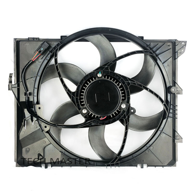 400W Car Engine Radiator Cooling Fans Assembly 17427523259 17117590699 For BMW E90 E91