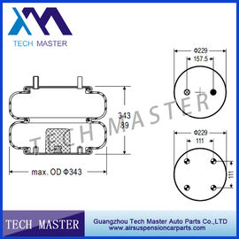 Double Air Rubber Spring Firestone W01-358-6789 Convoluted Air Spring Bellow