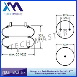 Double Convoluted Industrial air spring OEM W01-358-7344 for truck Firestone air bellows spring