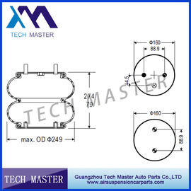 Auto parts Trailer Double Rubber Air Suspension Air Spring for Truck NAWAY 90557228 , Firestone W01-358-6890