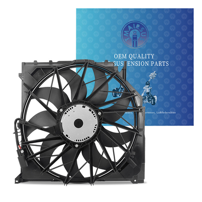 Efficient Plastic Car Cooling Fan With OEM Options For BMW E83 ISO TS15949 Certification
