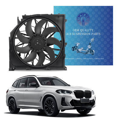 E83 Radiator Cooling Fan For Engine Voltage 600W ISO TS15949 Certified 17113442089 17423442096