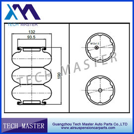 Triple Convoluted Industrial Air Spring For Tatra Air spring Bellow OEM 371-770540 / 443624050003 / 9907004410