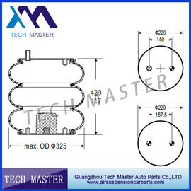 Triple Convoluted Air Spring Air Ride Suspension Firestone W01-358-8008 Car part For RIDEWELL 1003588008C