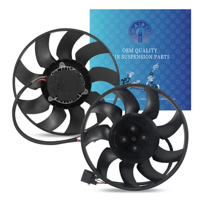Efficient Plastic Cooling Fan Assembly For Porsche Cayenne Engine Cooling 8W0959455K PAB95945520 PAB95945530