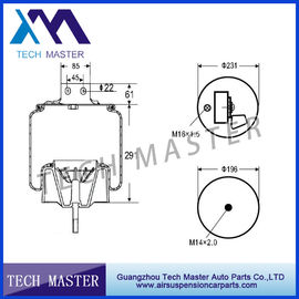 Heavy Trucks Parts Rubber Air Spring Bellow Car Suspension Assembly For Trailer IVECO 7501206686