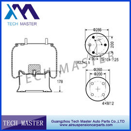 Rubber Steel Material Truck Air Springs For Contitech 5.000.745.918