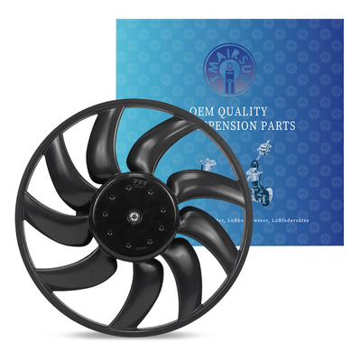Level Audi A4 S4 Q5 A5 A7 Macan Electric Cooling Fan With ISO TS15949 Certification