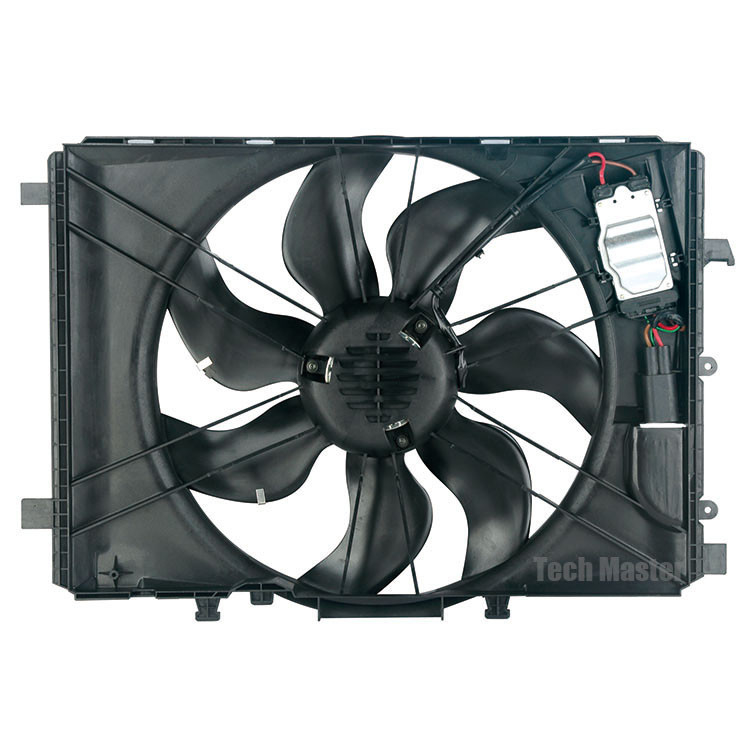 A2045000293 A2049066802 Electronic Car Cooling Fan For Mercedes Benz W204 W212 X204 600W Fan Radiator Motor