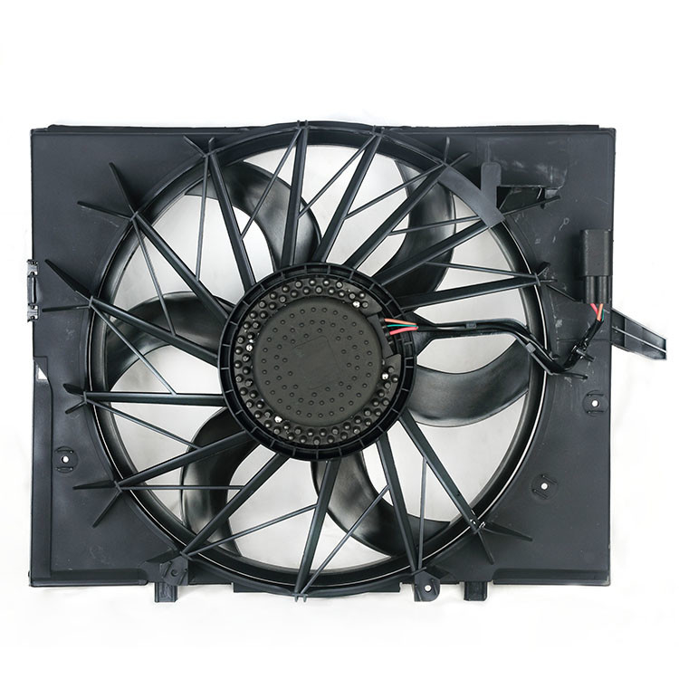 Auto Parts Electric Radiator Fan For BMW E60 400W Car Fitments 17427540681 17427603762  Engine Cooling Fan