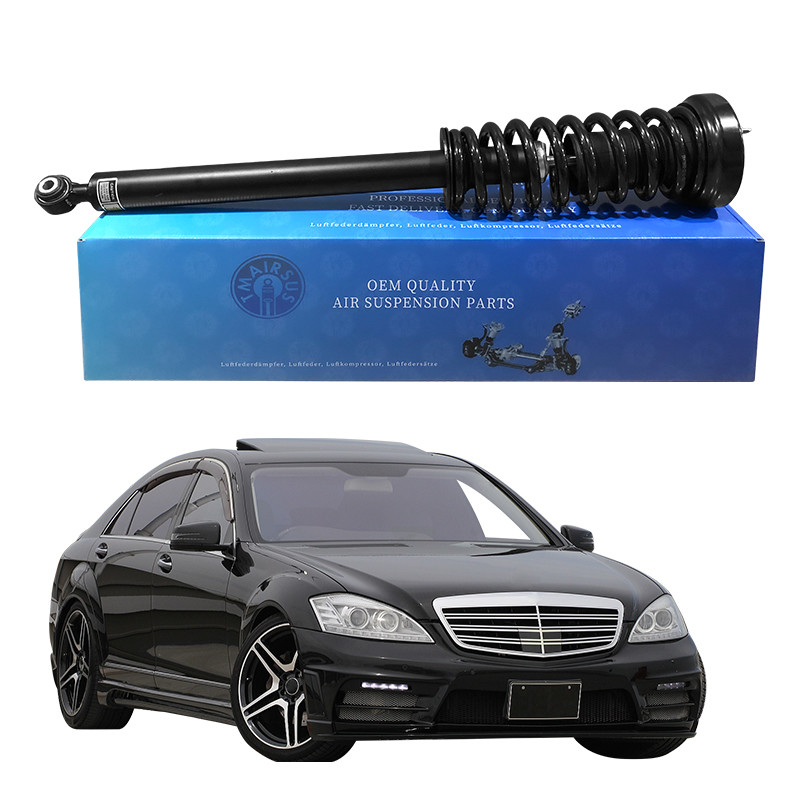 Rear RH / LH Side Shock Absorber Coil Spring 2213205713 for Mercedes W221 S550 from 2007 to 2013
