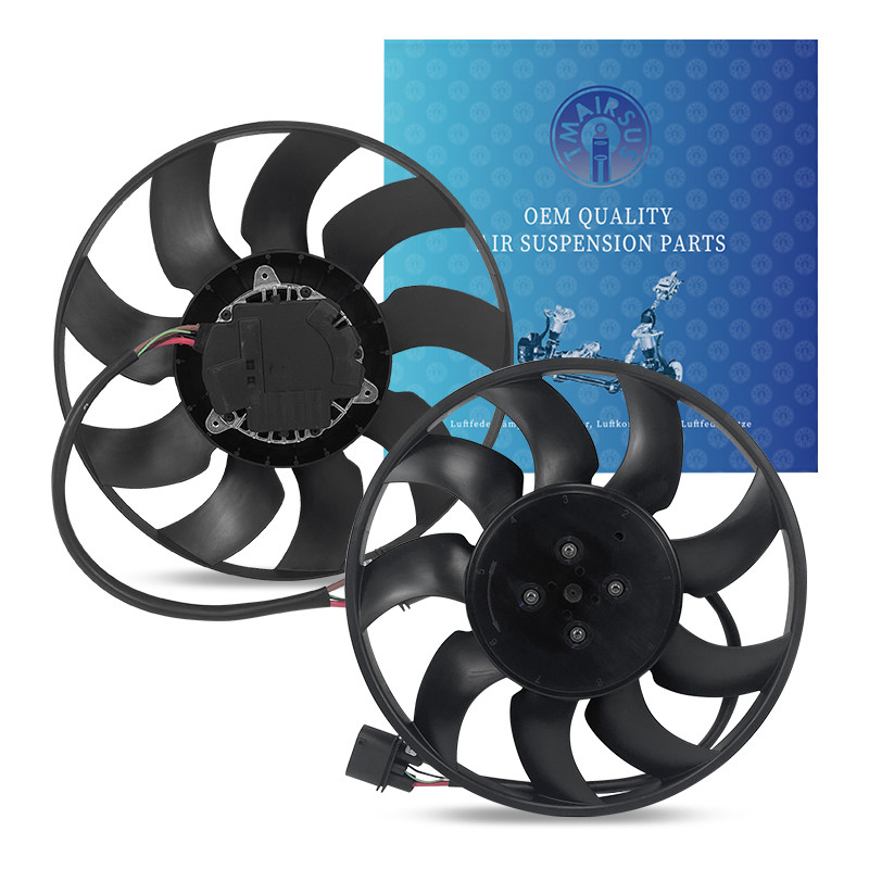 600W PORSCHE Cayenne Car Cooling Fan Assembly Engine Radiating System Parts 8W0959455K PAB95945520 PAB95945530