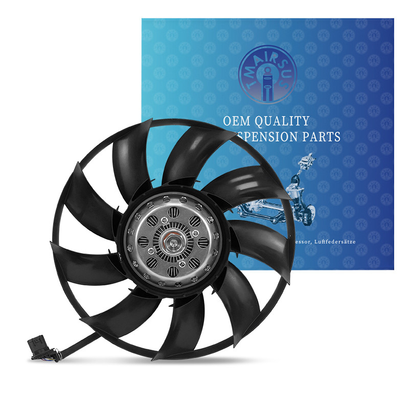 12V Engine Cooling Fan Upgrade for Range Rover L320 LR3 LR4 Electric Clutch with Stable Airflow