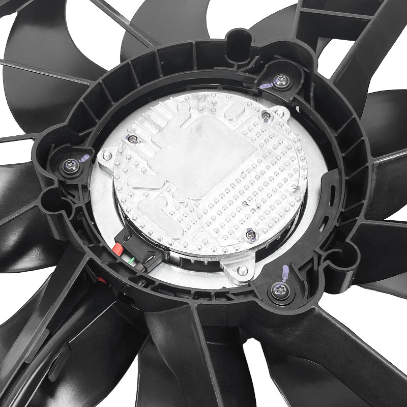 Plastic Cooling Radiator Fan Assembly for Jeep Wrangler JL 2018-2022 Gladiator 68272755AB 68272755AD