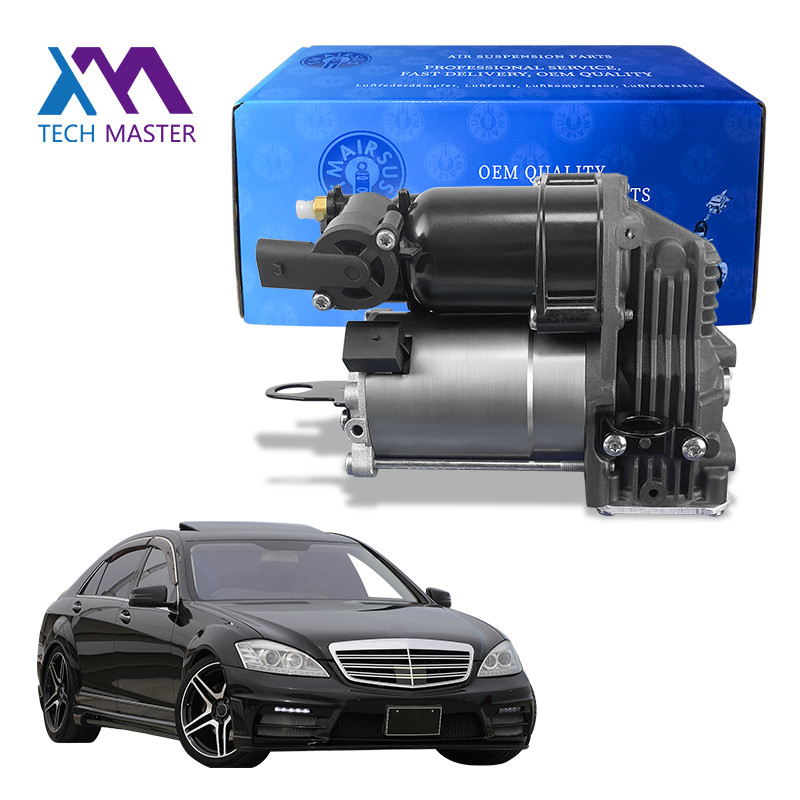 Tech Master Standard Air Suspension Pump Compressor For Mercedes Benz W221 2213201904 2213200304