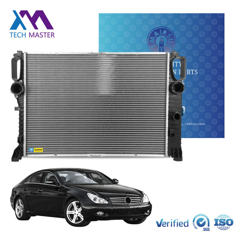Premium Aluminum Radiator Fan Assembly OEM Standard Size Direct Replacement for Mercedes-Benz CLS500 2006