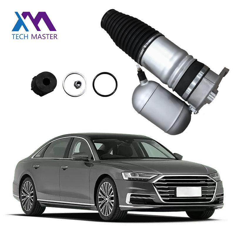 Rear Air Ride Suspension Kit for Audi A8 D5 S8 2017- Rear Air Spring with Air Tank Auto Suspension Spare Parts 4N4616001B