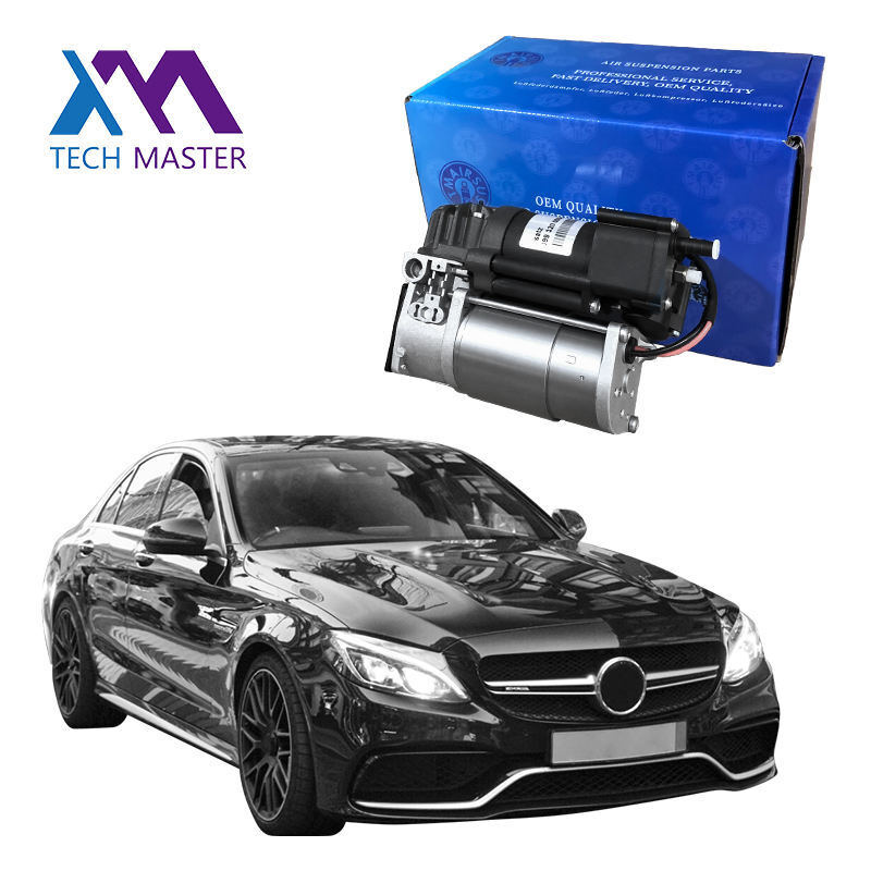 Tech Master New Air Suspension Compressor Pump OE A0993200004 Fits Mercedes W205 W213 W253 X253 S205 GLC E‑Class
